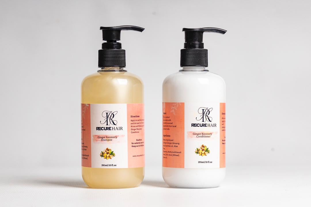 Ginger Recovery Shampoo & Conditioner set